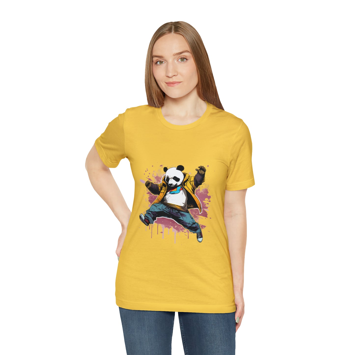 Panda Breakdance Tee