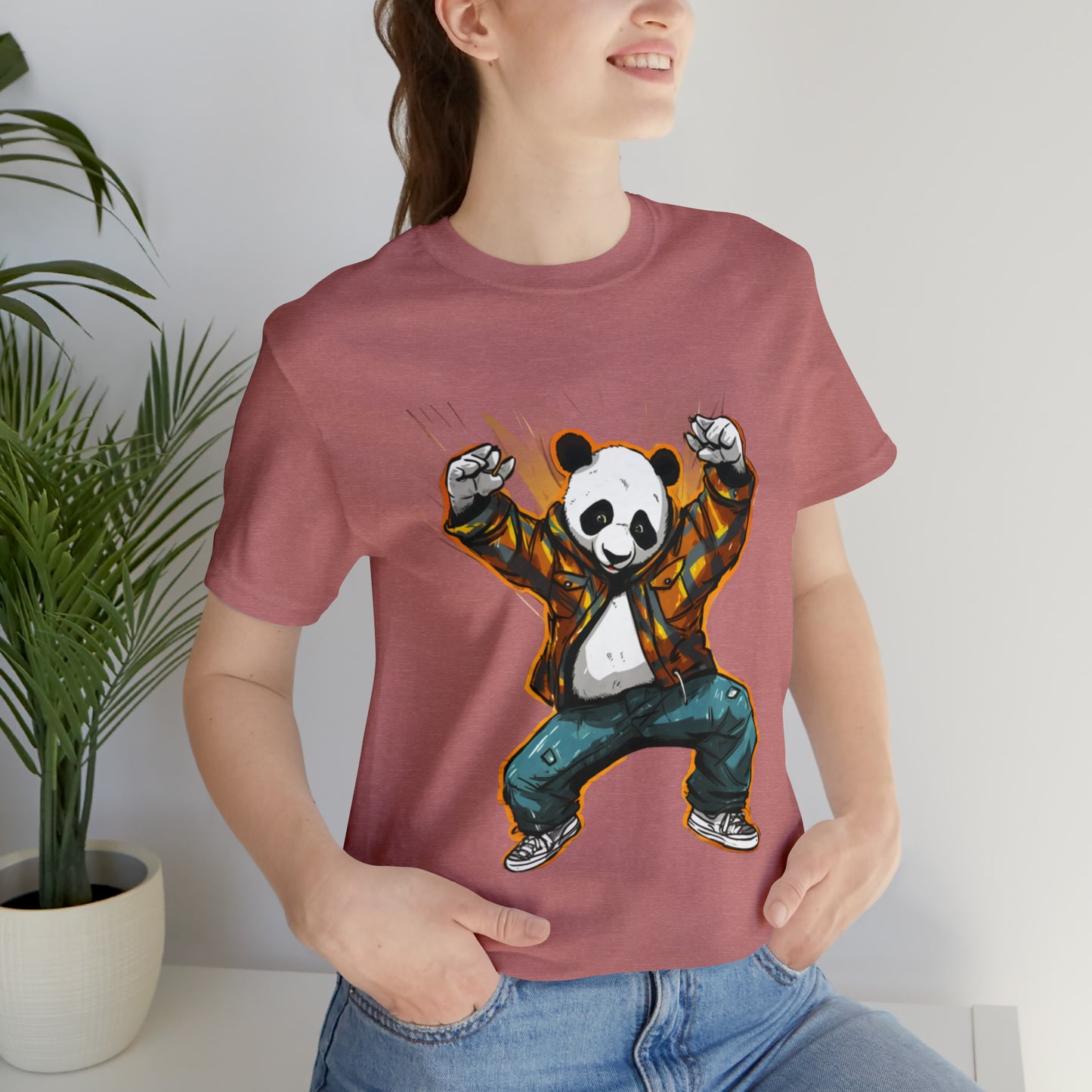 Panda Breakdancing Tee