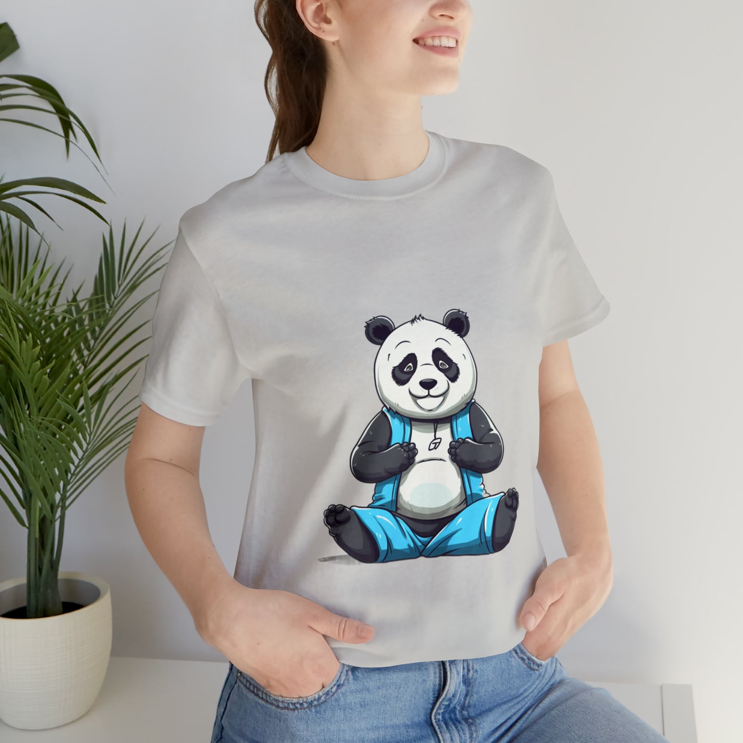 Panda Power Yoga Tee