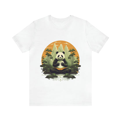 Panda Poses: The Unisex Jersey Short Sleeve Tee