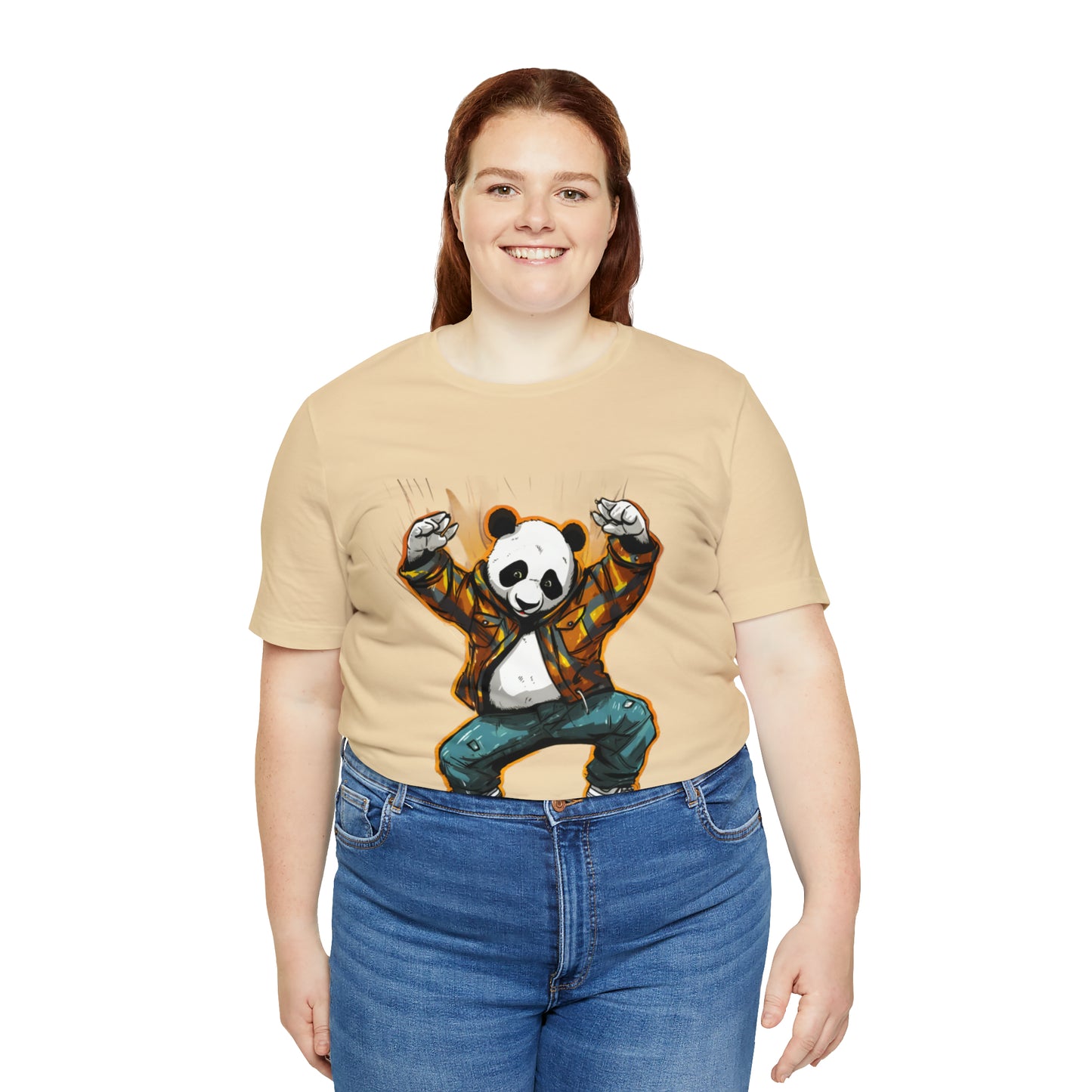 Panda Breakdancing Tee