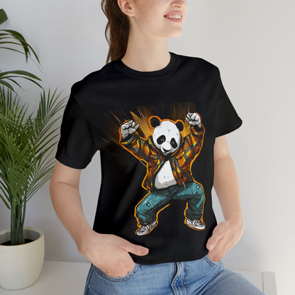 Panda Breakdancing Tee