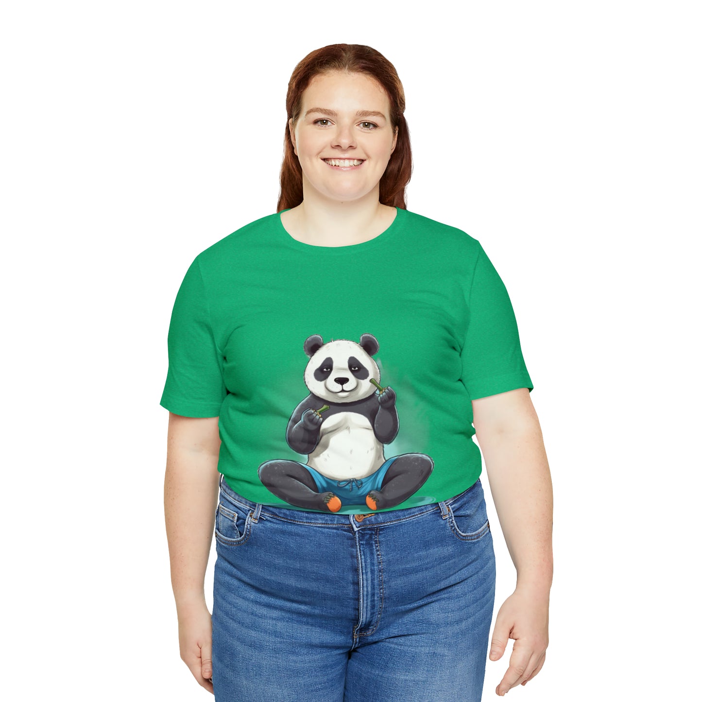 Panda Yoga Tee: For the Fit and Flexible