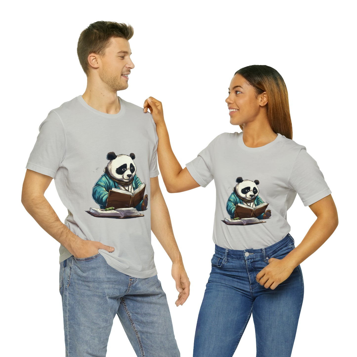 Panda Puns: A Unisex Jersey Short Sleeve Tee