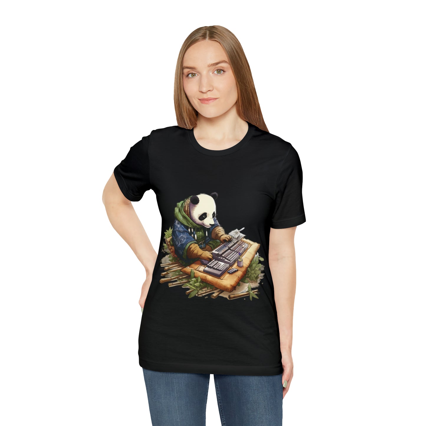 Panda Coding Tee