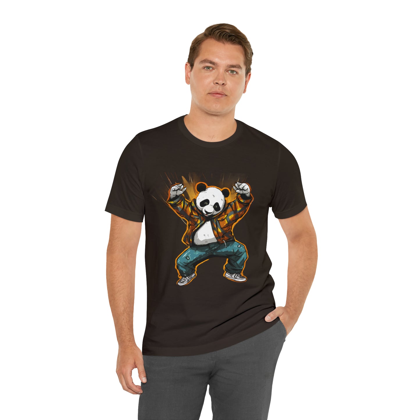 Panda Breakdancing Tee