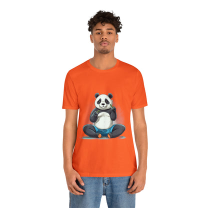 Panda Yoga Tee: For the Fit and Flexible