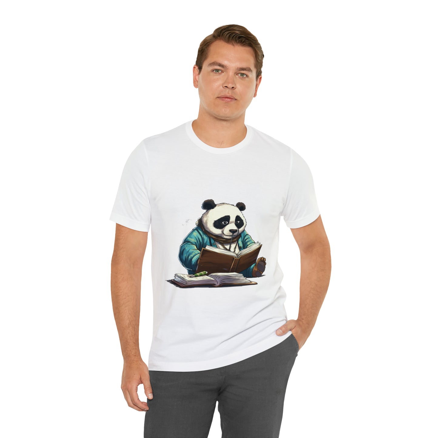 Panda Puns: A Unisex Jersey Short Sleeve Tee