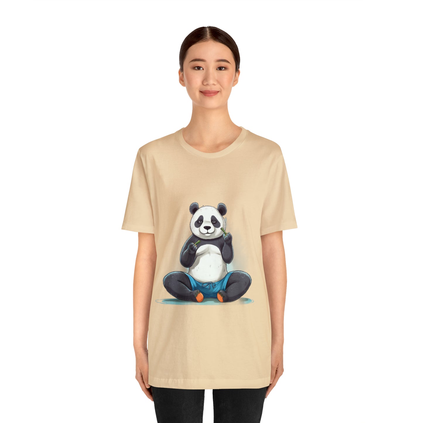 Panda Yoga Tee: For the Fit and Flexible