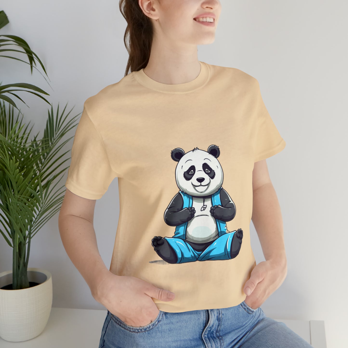 Panda Power Yoga Tee