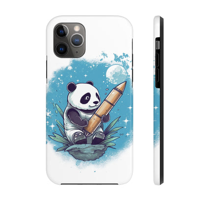 Panda in Space Phone Case