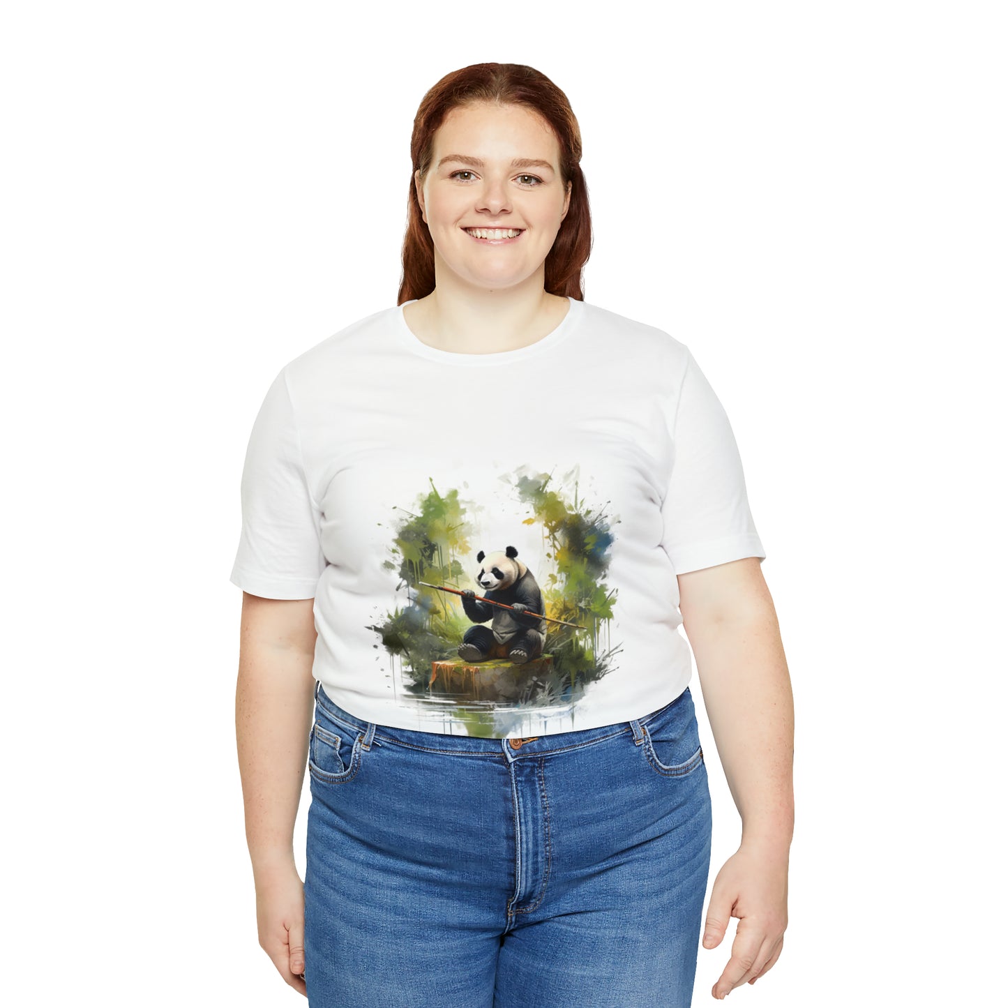 Panda-monium! Unisex Jersey Short Sleeve Tee