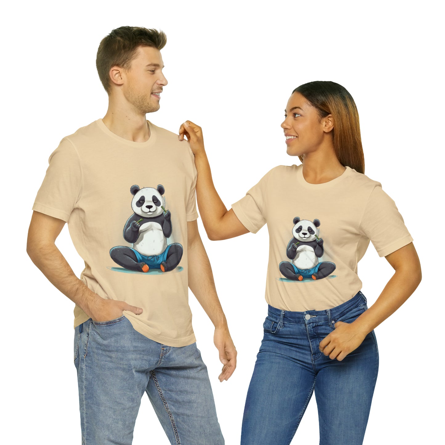 Panda Yoga Tee: For the Fit and Flexible