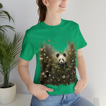 Panda Print Tee - A Tee with an Artistic Touch