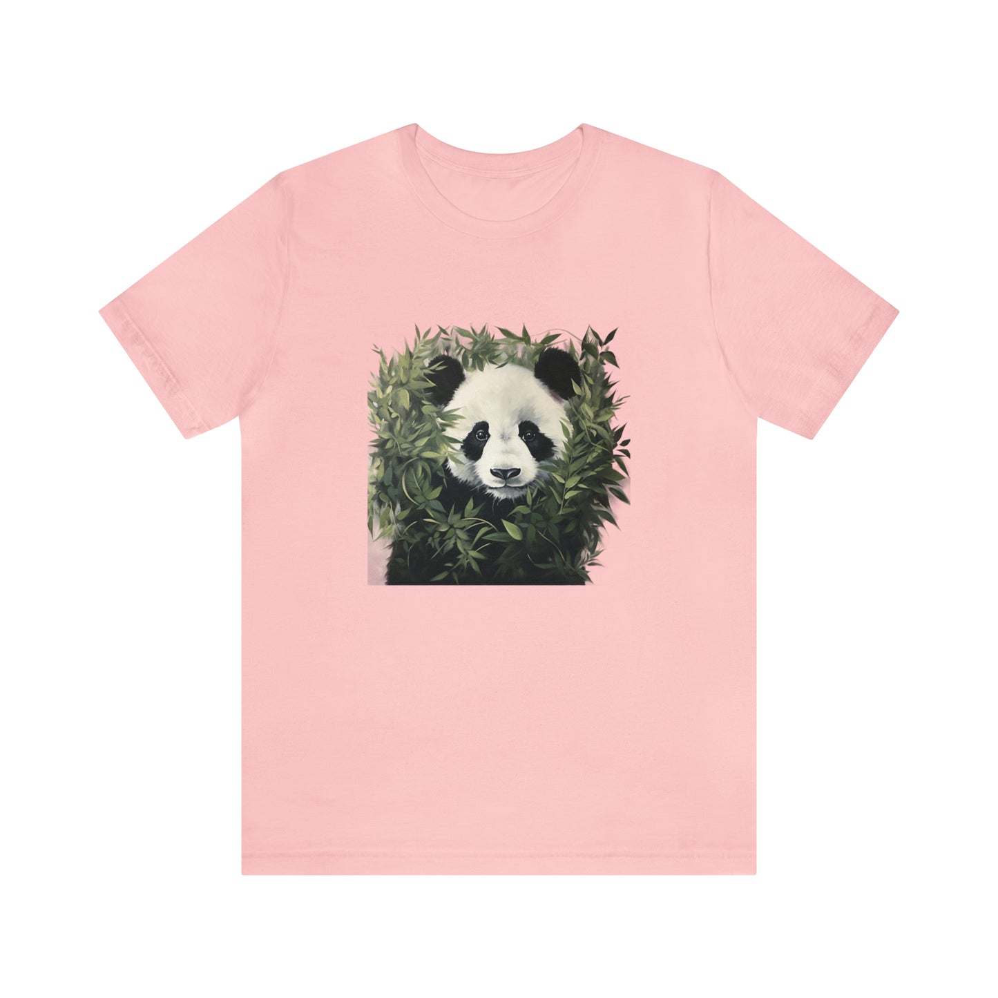 Panda Print Short Sleeve Tee