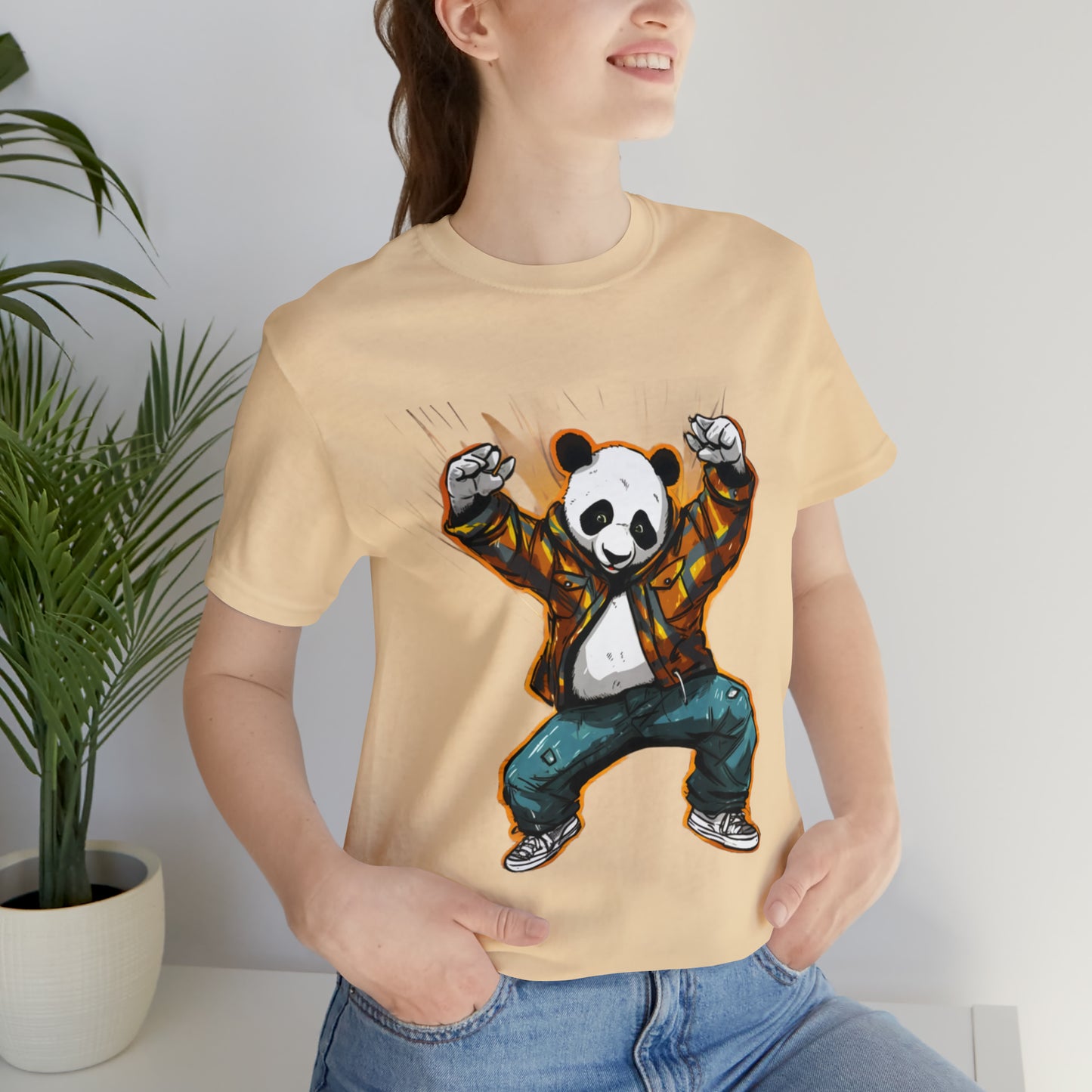 Panda Breakdancing Tee