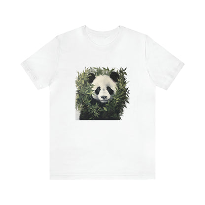 Panda Print Short Sleeve Tee