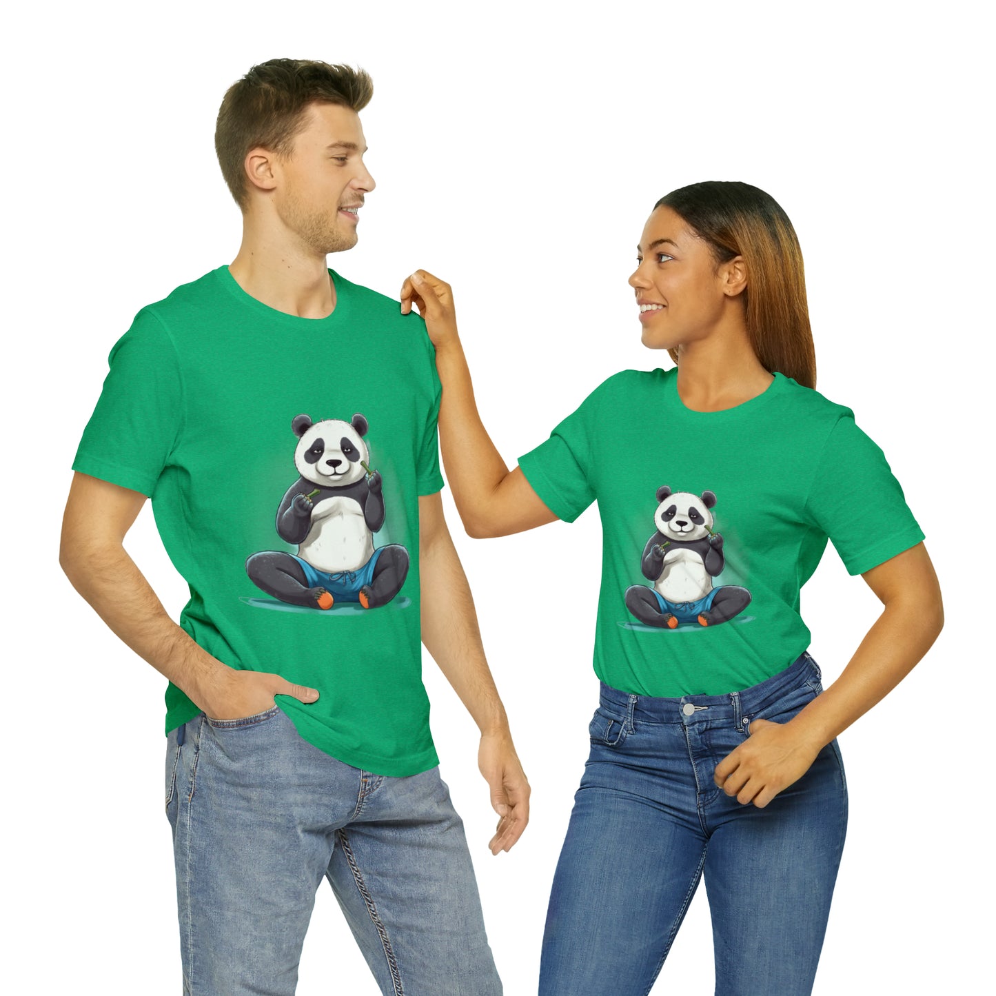 Panda Yoga Tee: For the Fit and Flexible