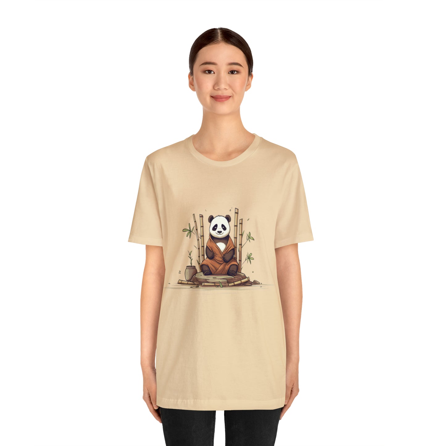 A Zen Panda Meditation Tee