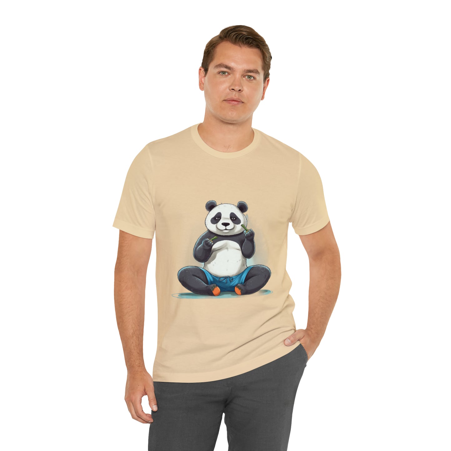 Panda Yoga Tee: For the Fit and Flexible