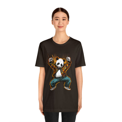 Panda Breakdancing Tee