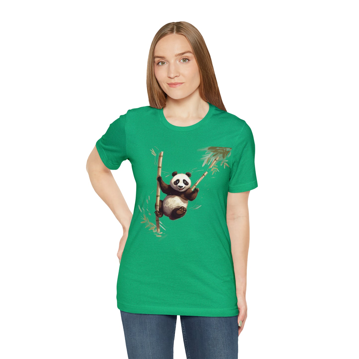 Panda Bungee Jumping Tee