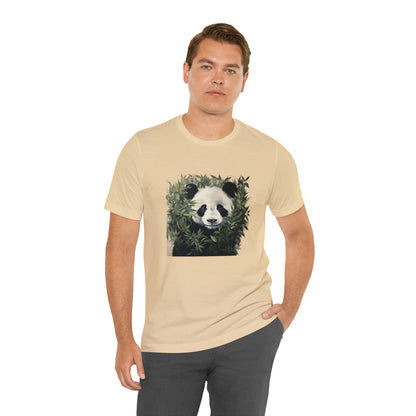 Panda Print Short Sleeve Tee