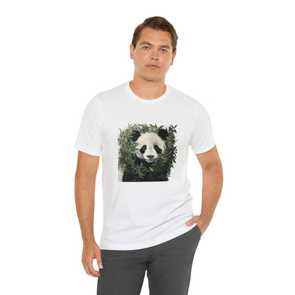 Panda Print Short Sleeve Tee