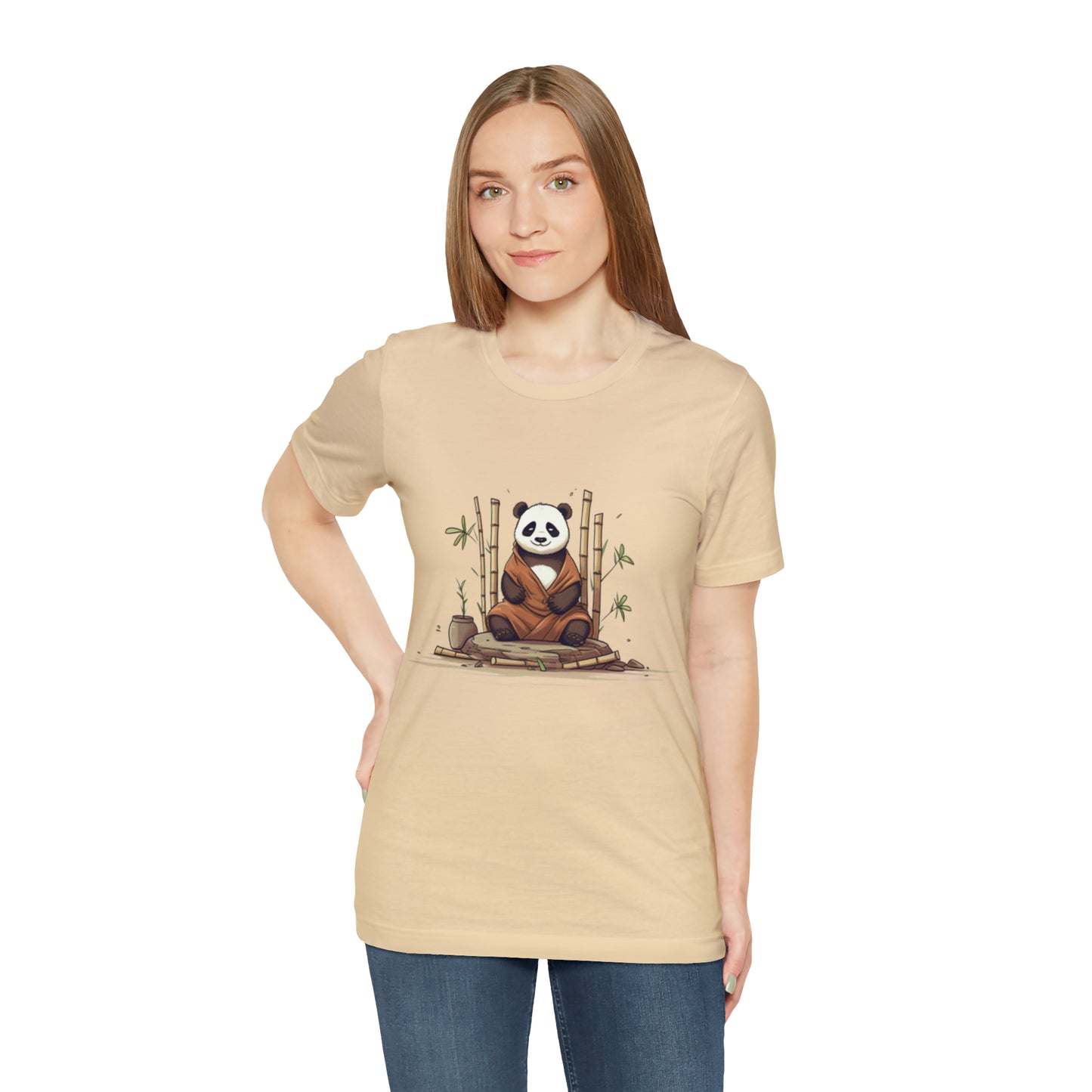 A Zen Panda Meditation Tee