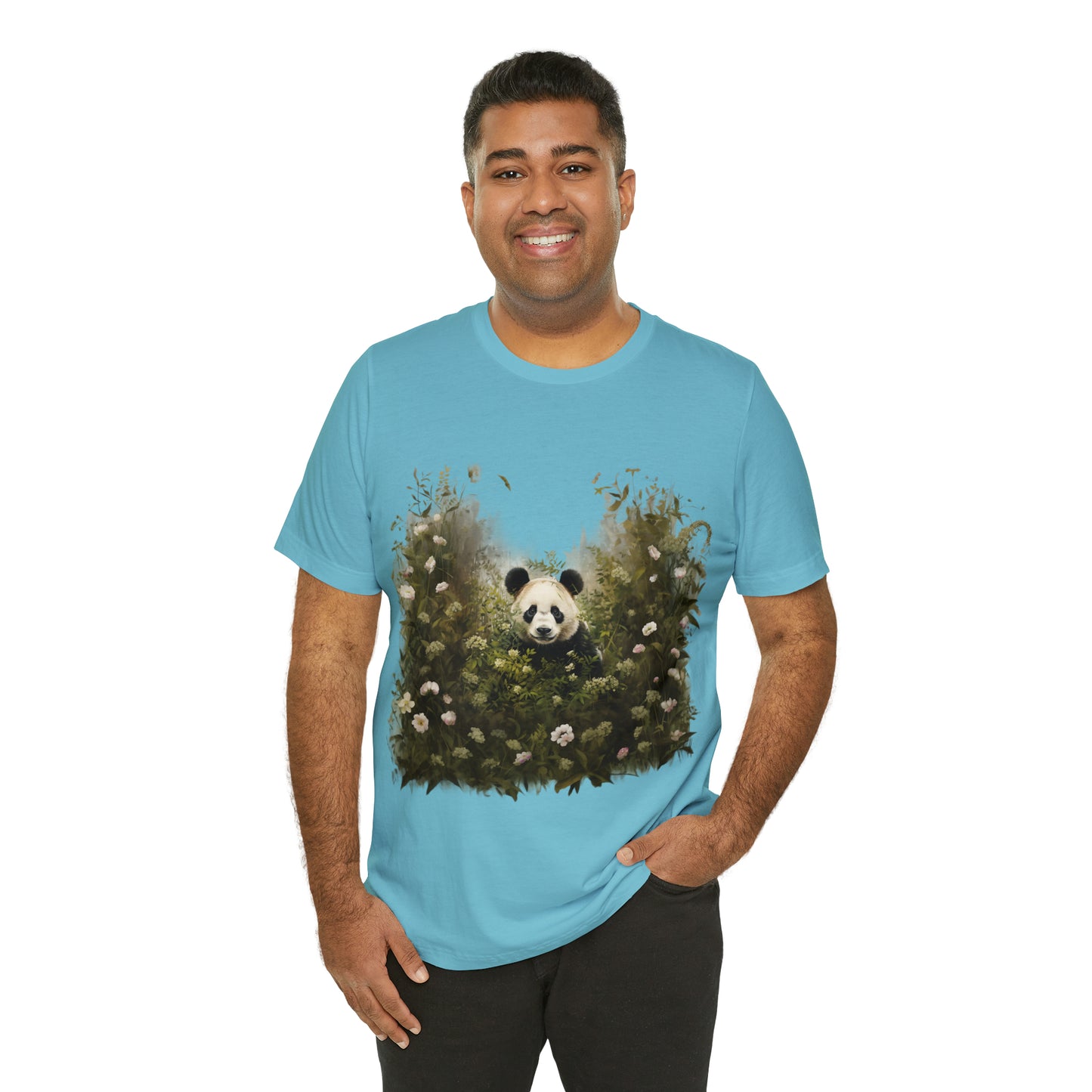 Panda Print Tee - A Tee with an Artistic Touch