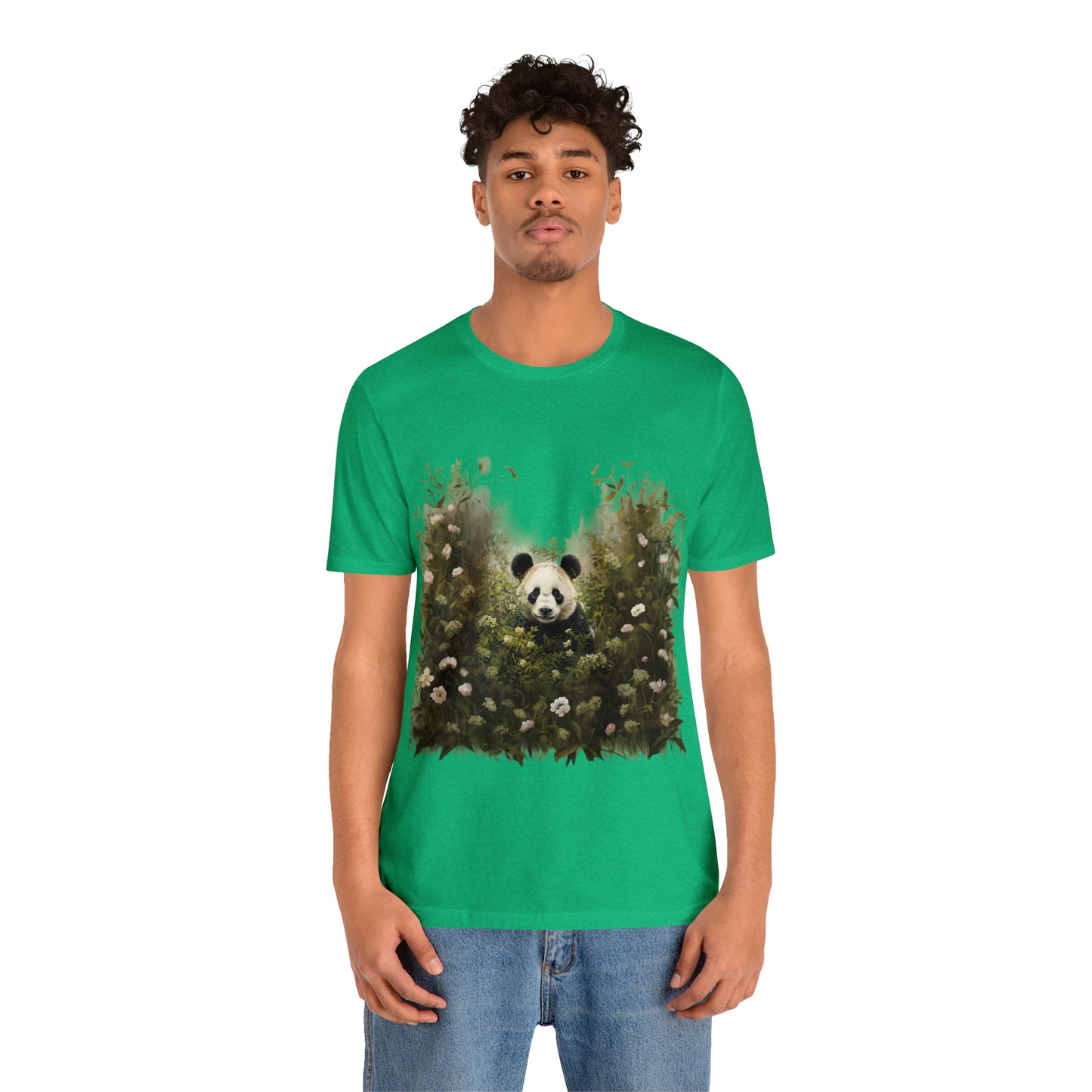 Panda Print Tee - A Tee with an Artistic Touch