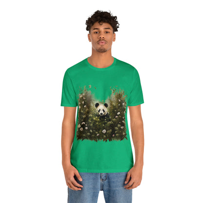 Panda Print Tee - A Tee with an Artistic Touch