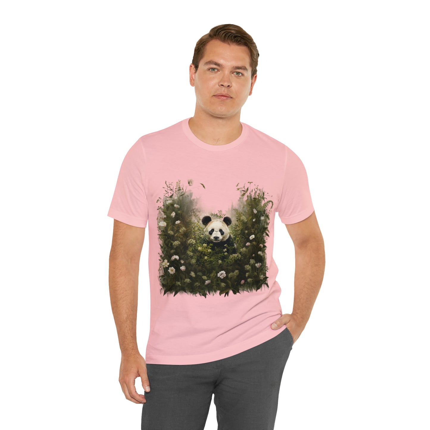 Panda Print Tee - A Tee with an Artistic Touch