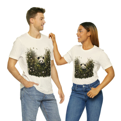 Panda Print Tee - A Tee with an Artistic Touch