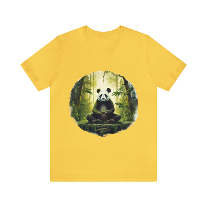 Panda Print Yoga Tee