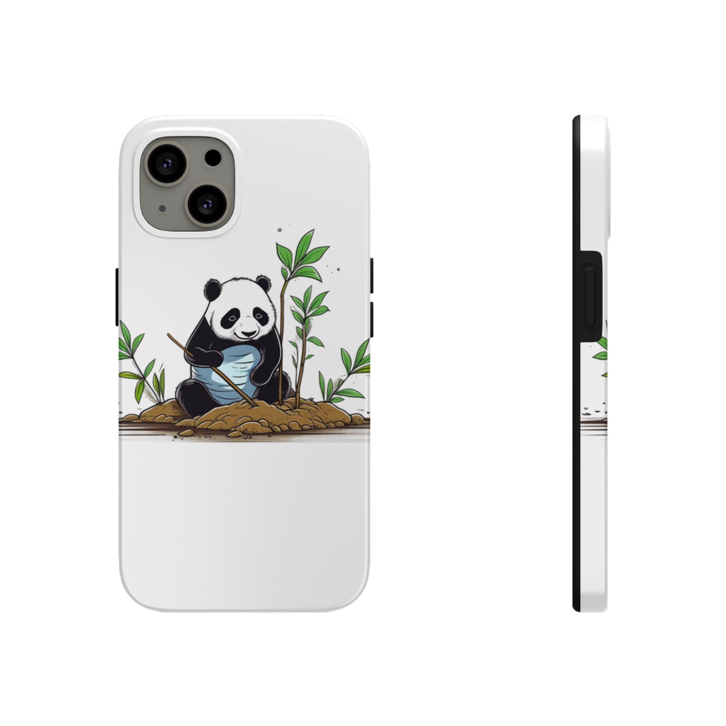 Eco Panda & Bamboo Planting - Tough Phone Case