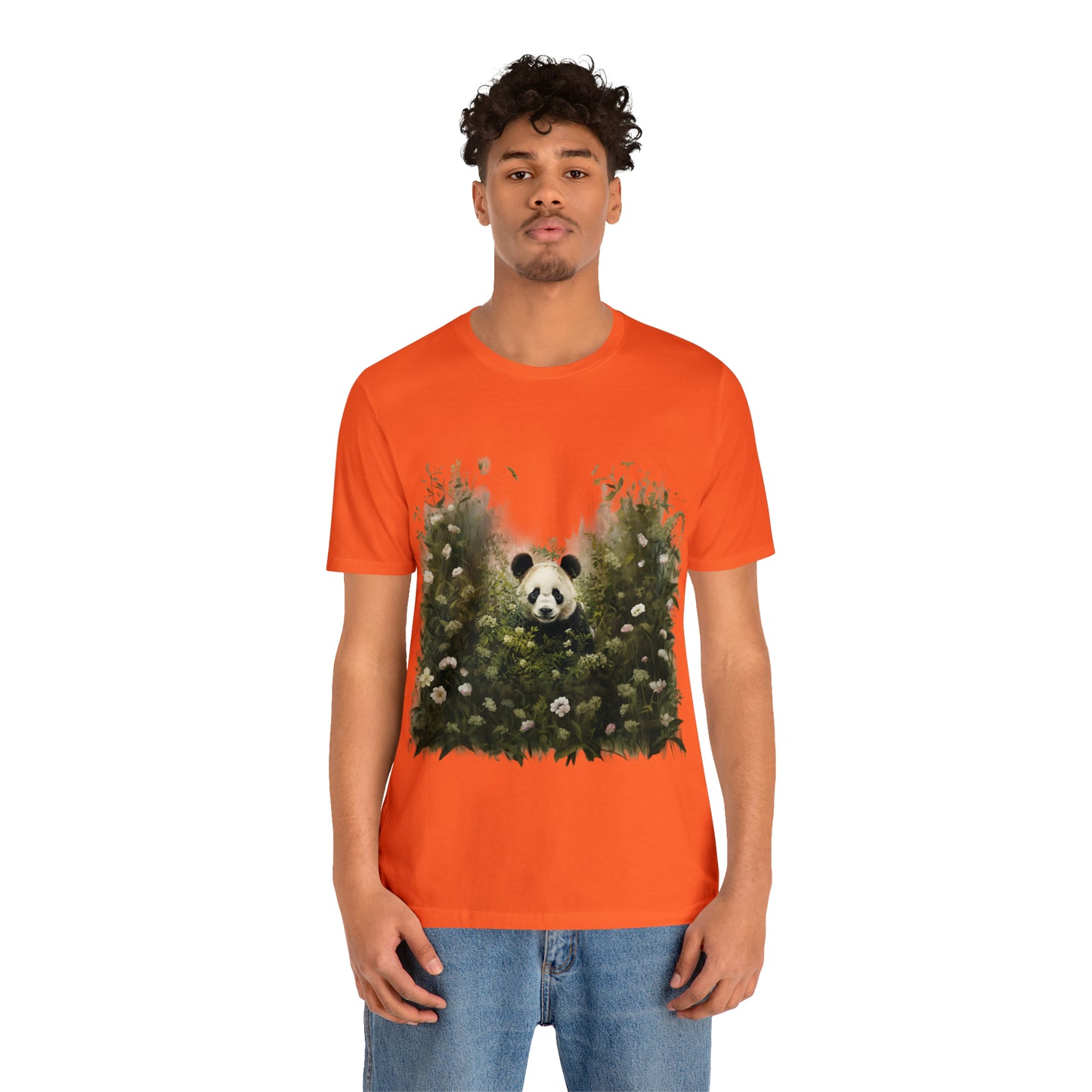 Panda Print Tee - A Tee with an Artistic Touch