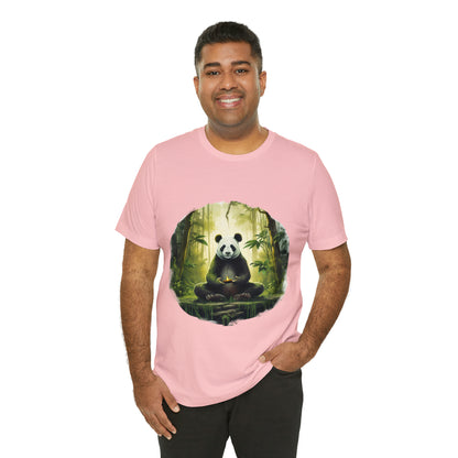 Panda Print Yoga Tee