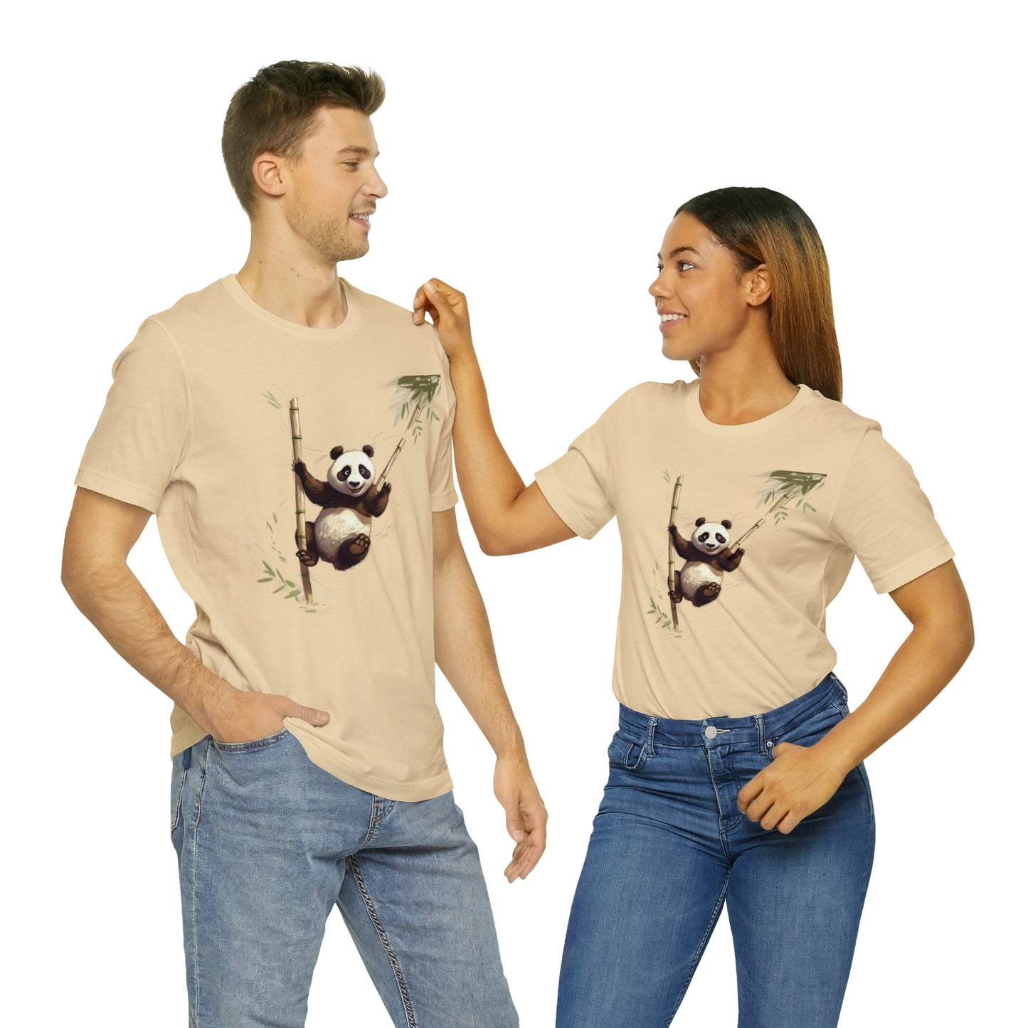 Panda Bungee Jumping Tee