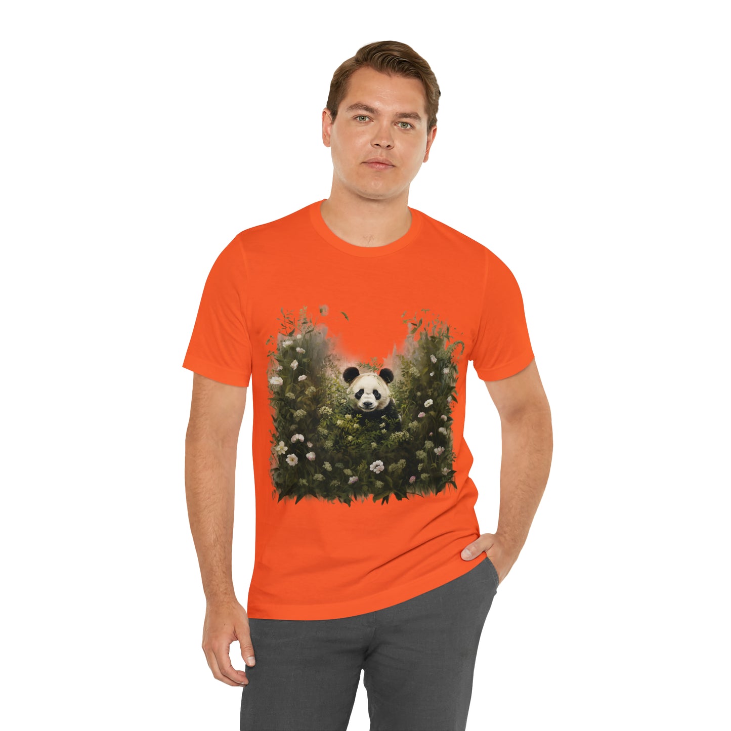 Panda Print Tee - A Tee with an Artistic Touch