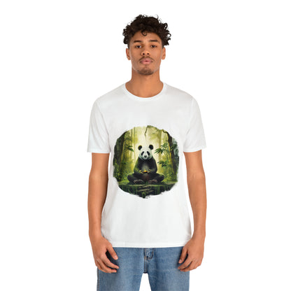 Panda Print Yoga Tee