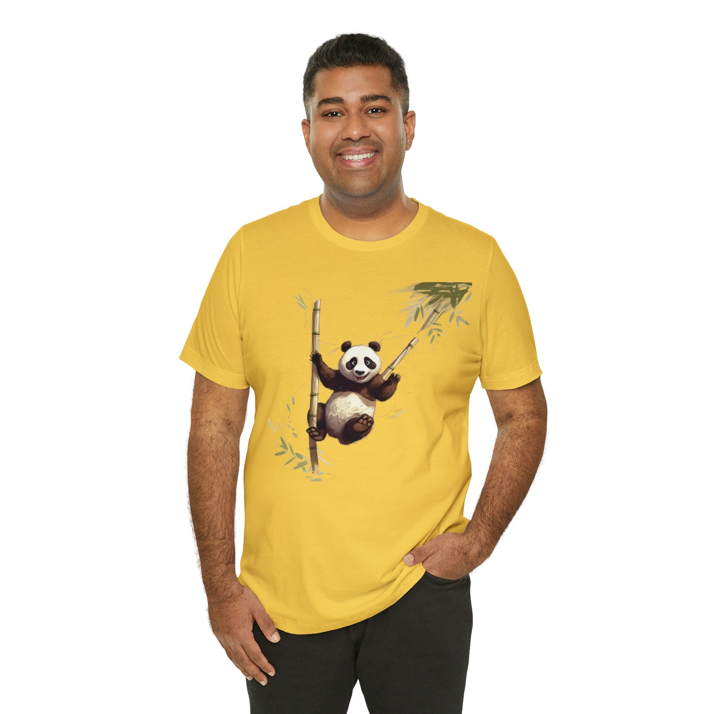 Panda Bungee Jumping Tee