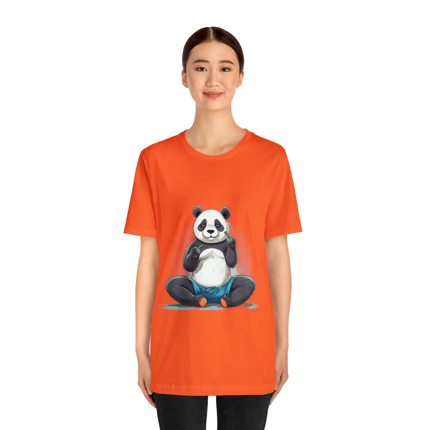 Panda Yoga Tee: For the Fit and Flexible