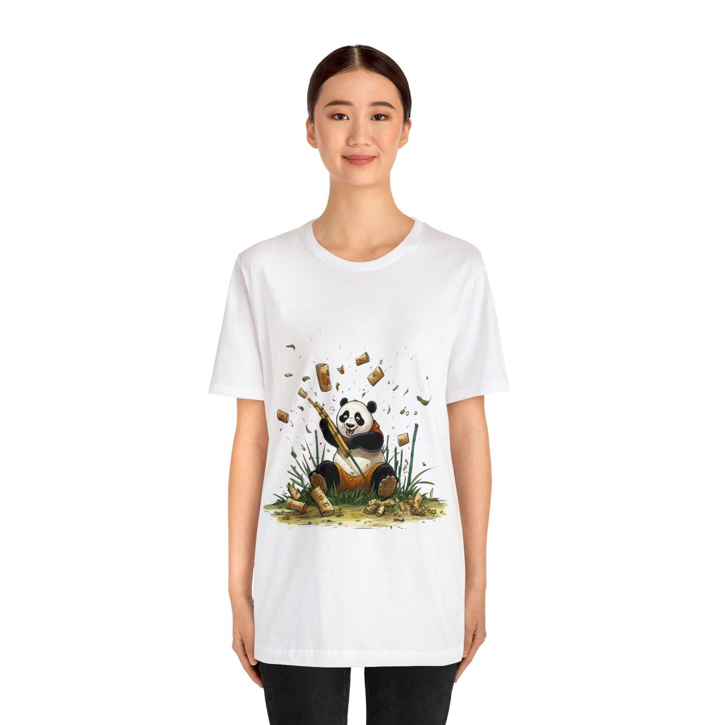 Panda Puns Jersey Tee