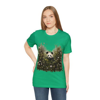 Panda Print Tee - A Tee with an Artistic Touch