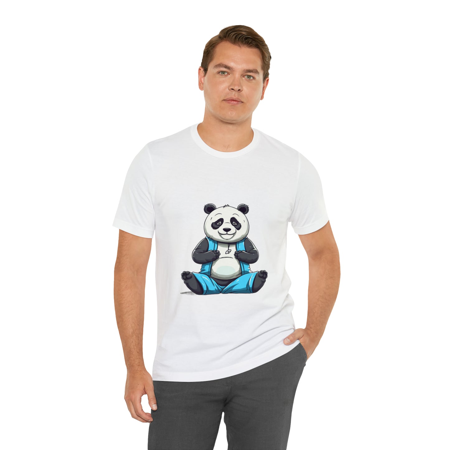 Panda Power Yoga Tee