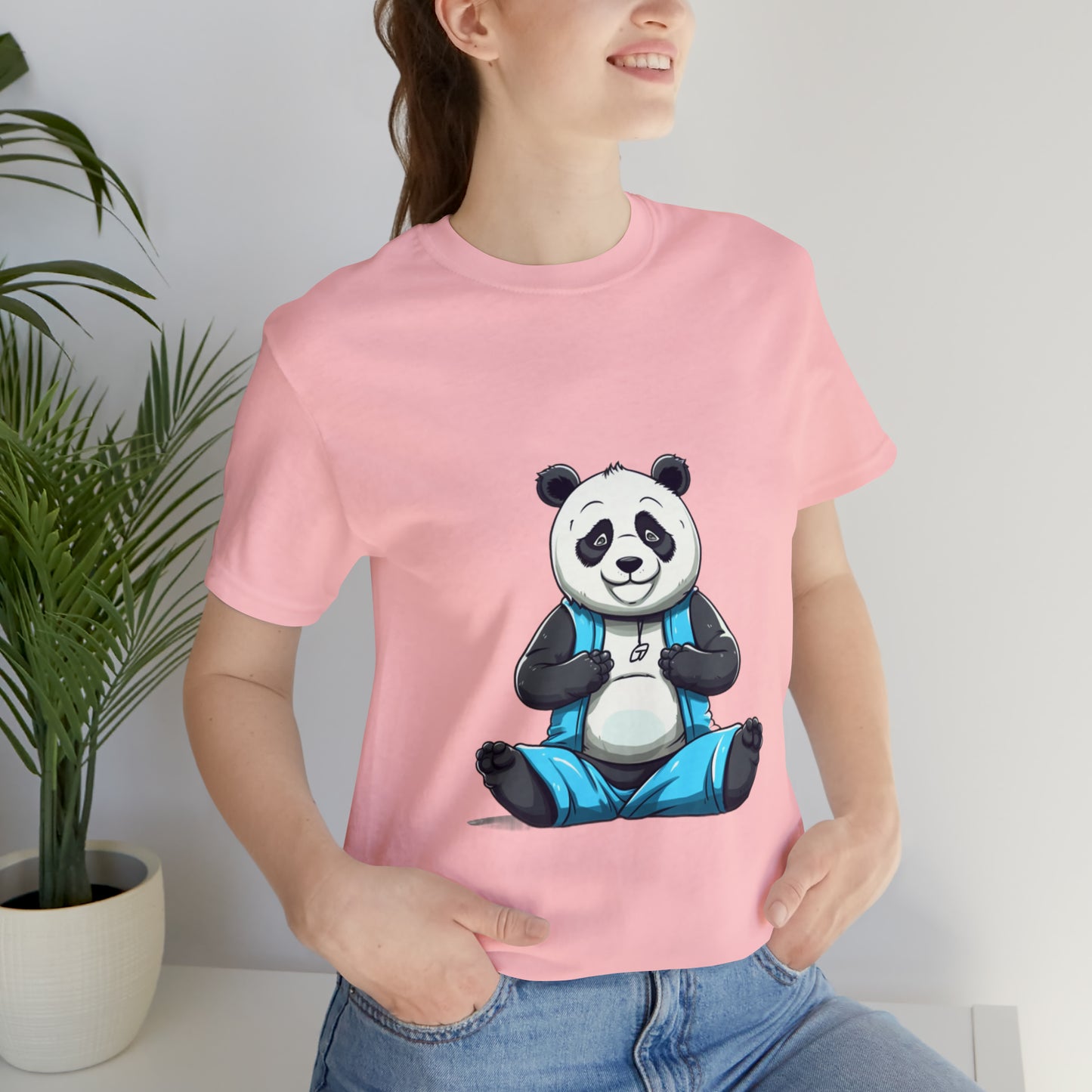 Panda Power Yoga Tee