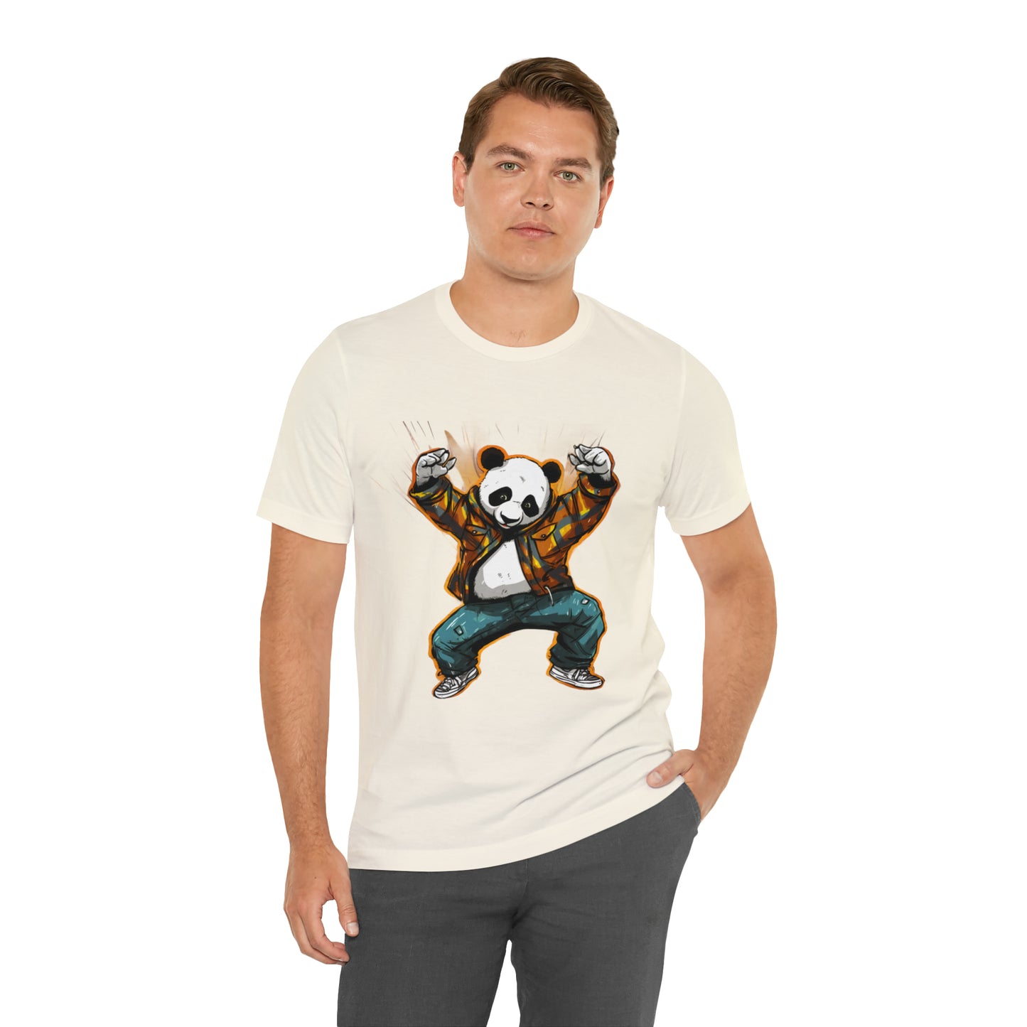 Panda Breakdancing Tee