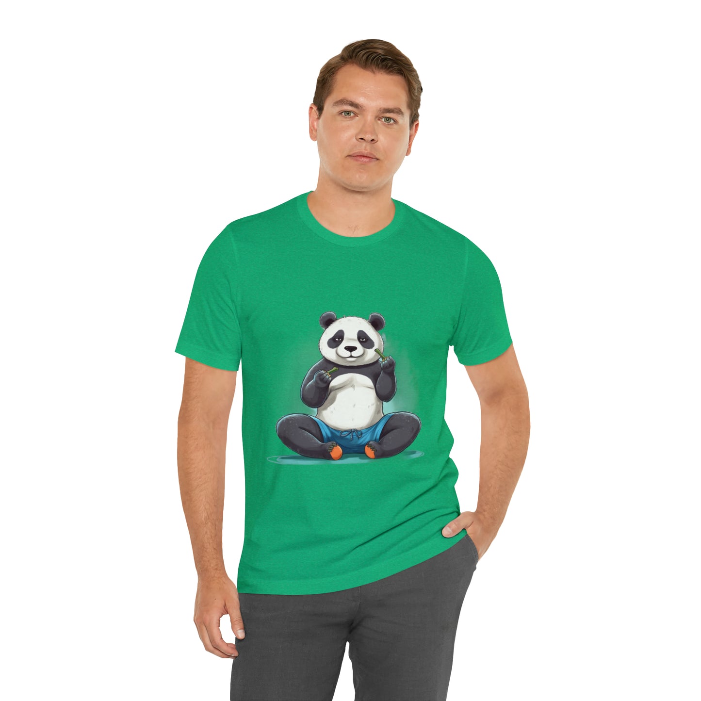 Panda Yoga Tee: For the Fit and Flexible