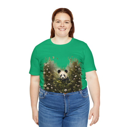 Panda Print Tee - A Tee with an Artistic Touch